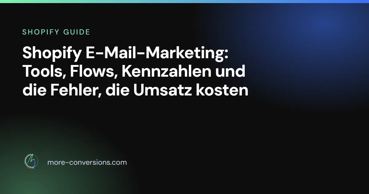 Shopify E-Mail-Marketing Guide